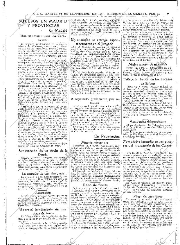 ABC MADRID 15-09-1931 página 32