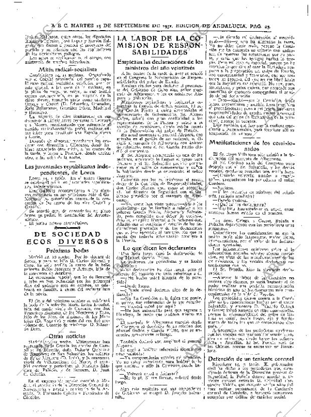 ABC SEVILLA 15-09-1931 página 23