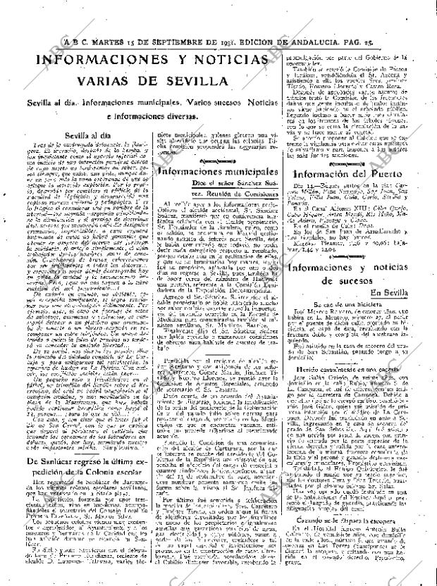 ABC SEVILLA 15-09-1931 página 25