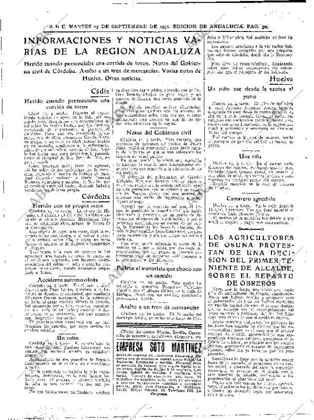 ABC SEVILLA 15-09-1931 página 30