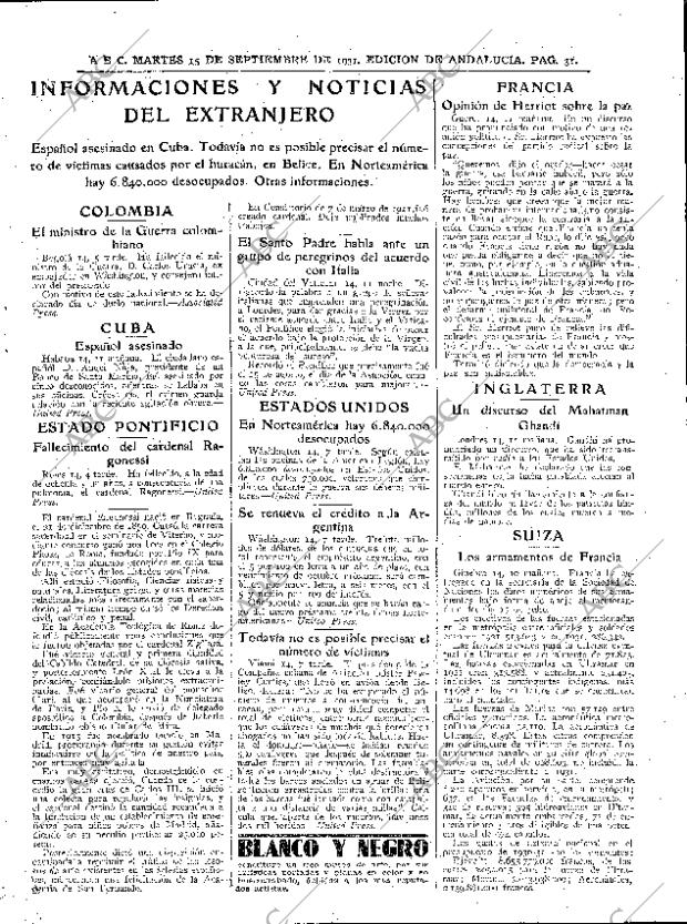 ABC SEVILLA 15-09-1931 página 31