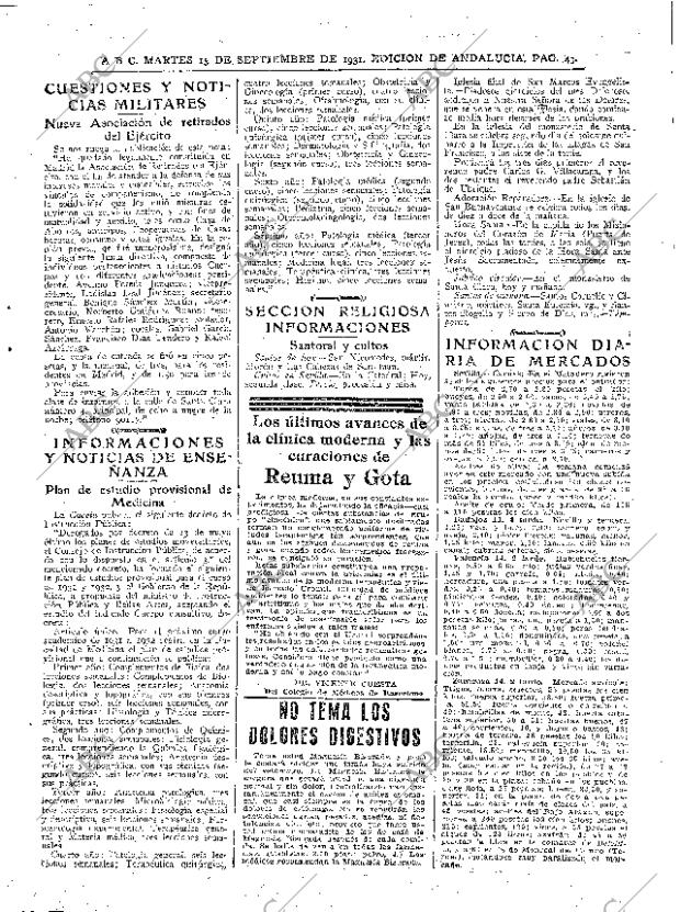 ABC SEVILLA 15-09-1931 página 43