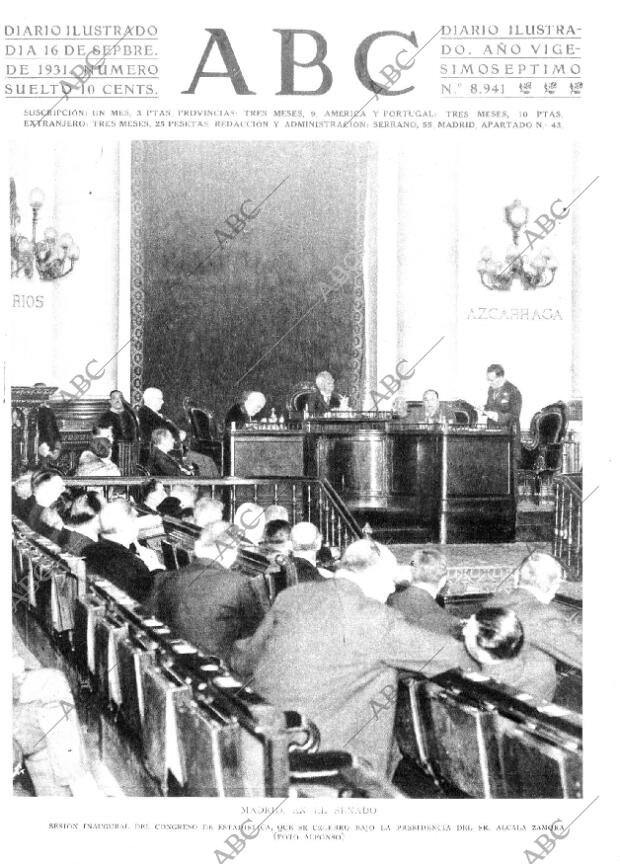 ABC MADRID 16-09-1931 página 1