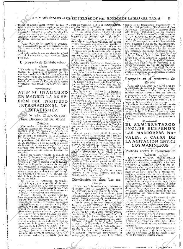 ABC MADRID 16-09-1931 página 28