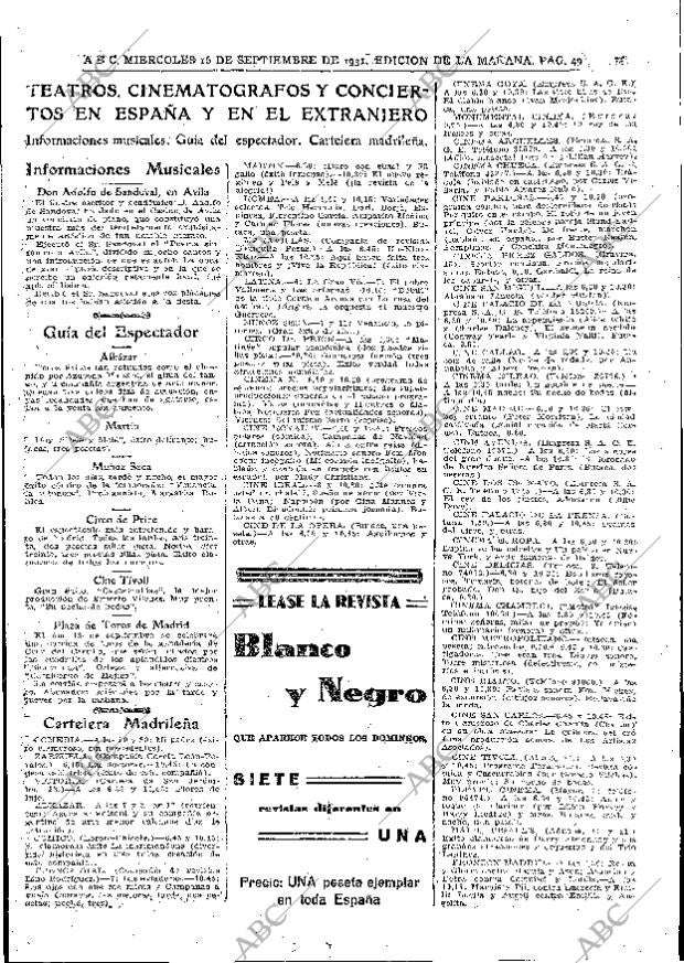 ABC MADRID 16-09-1931 página 49