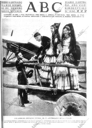 ABC MADRID 18-09-1931 página 1