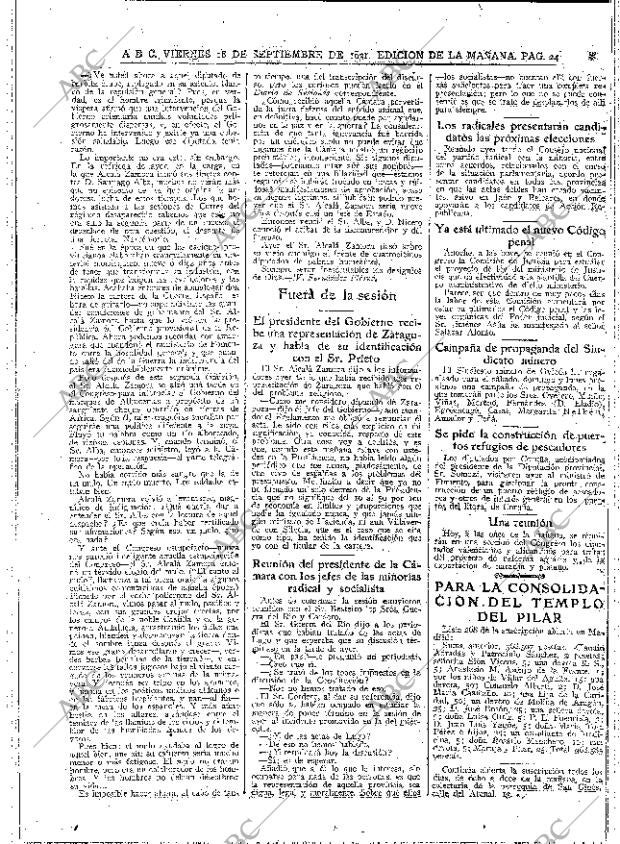 ABC MADRID 18-09-1931 página 24