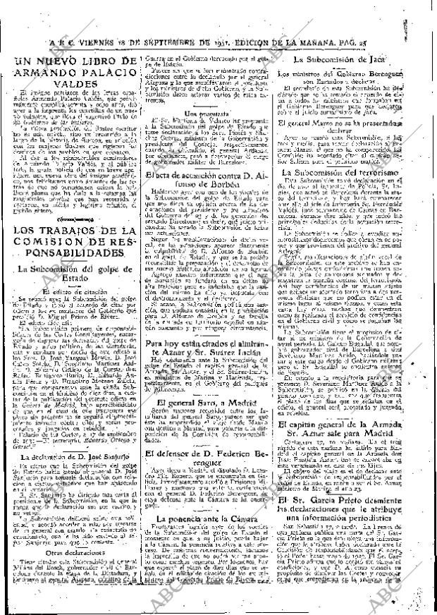 ABC MADRID 18-09-1931 página 25