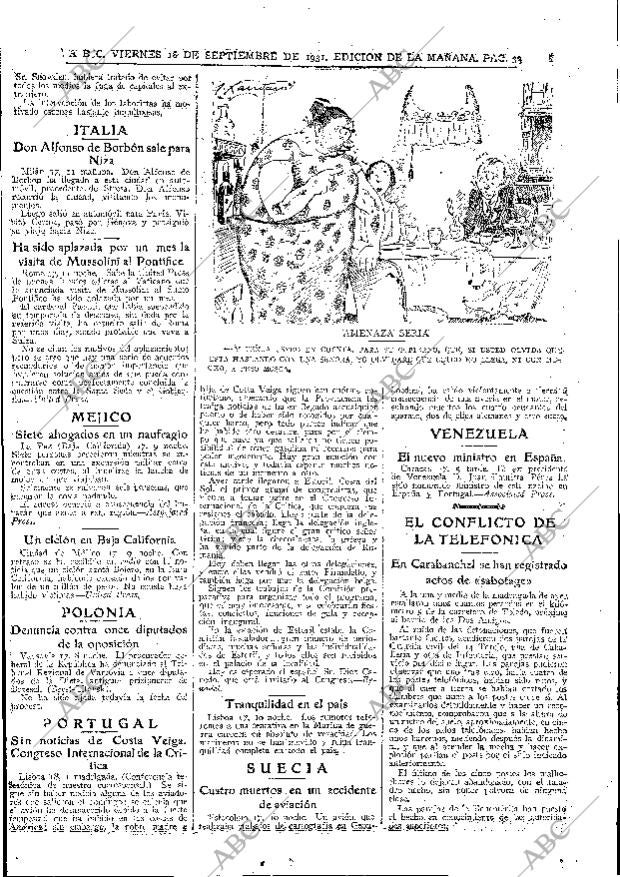 ABC MADRID 18-09-1931 página 33