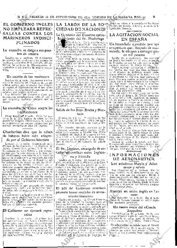 ABC MADRID 18-09-1931 página 35