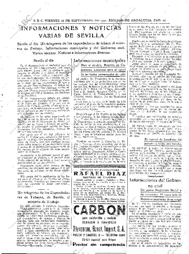 ABC SEVILLA 18-09-1931 página 27