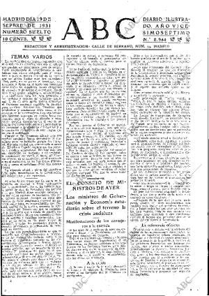ABC MADRID 19-09-1931 página 17