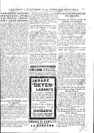 ABC MADRID 19-09-1931 página 19