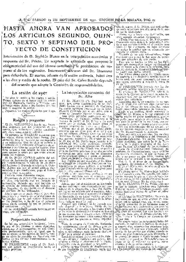 ABC MADRID 19-09-1931 página 21