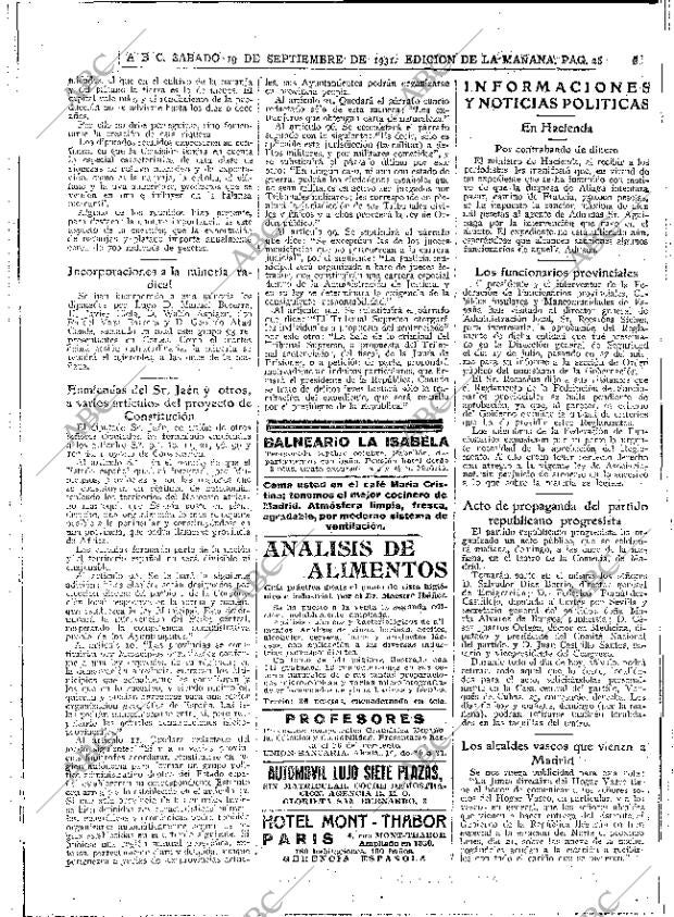 ABC MADRID 19-09-1931 página 26