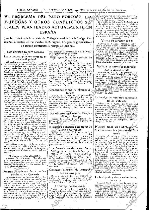 ABC MADRID 19-09-1931 página 29