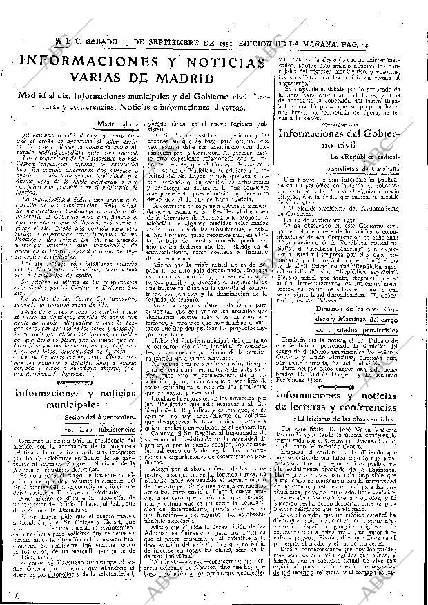 ABC MADRID 19-09-1931 página 31