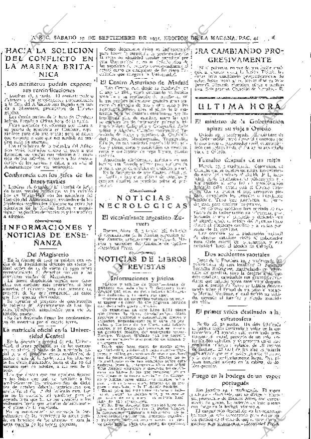 ABC MADRID 19-09-1931 página 41