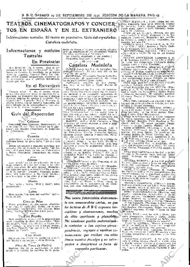 ABC MADRID 19-09-1931 página 45