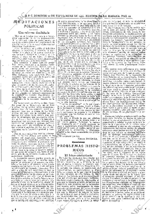 ABC MADRID 20-09-1931 página 23