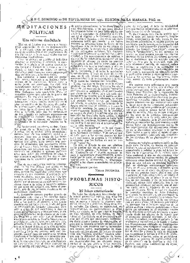 ABC MADRID 20-09-1931 página 23