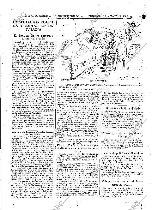 ABC MADRID 20-09-1931 página 39