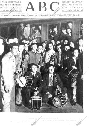 ABC MADRID 22-09-1931 página 1