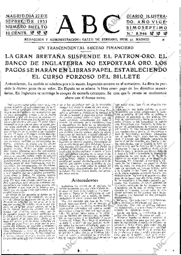 ABC MADRID 22-09-1931 página 15