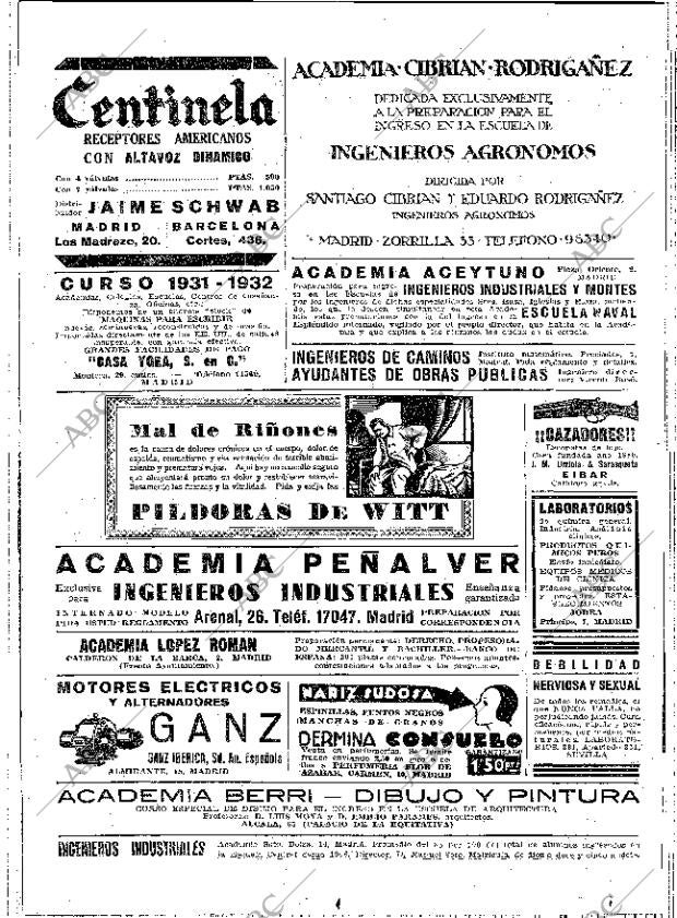 ABC MADRID 22-09-1931 página 2