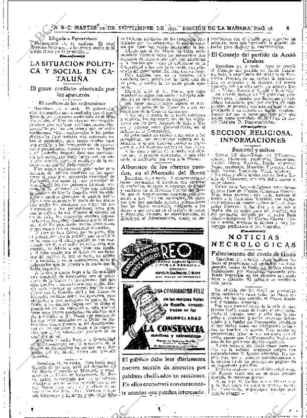 ABC MADRID 22-09-1931 página 38
