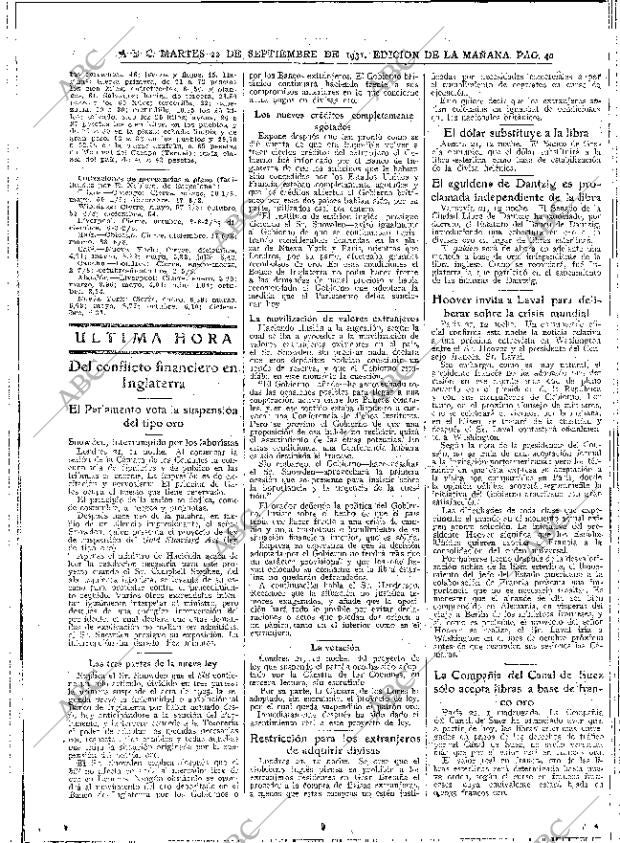 ABC MADRID 22-09-1931 página 40