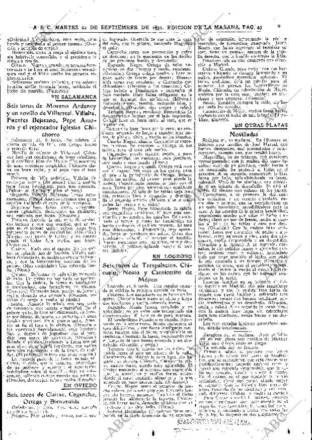 ABC MADRID 22-09-1931 página 43