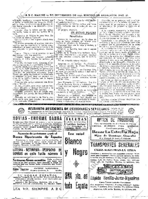 ABC SEVILLA 22-09-1931 página 38