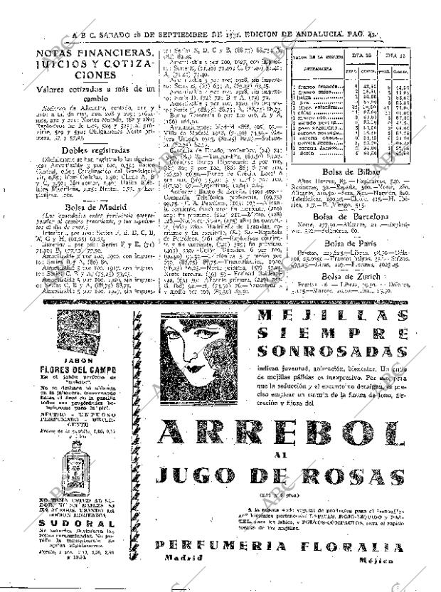 ABC SEVILLA 26-09-1931 página 43