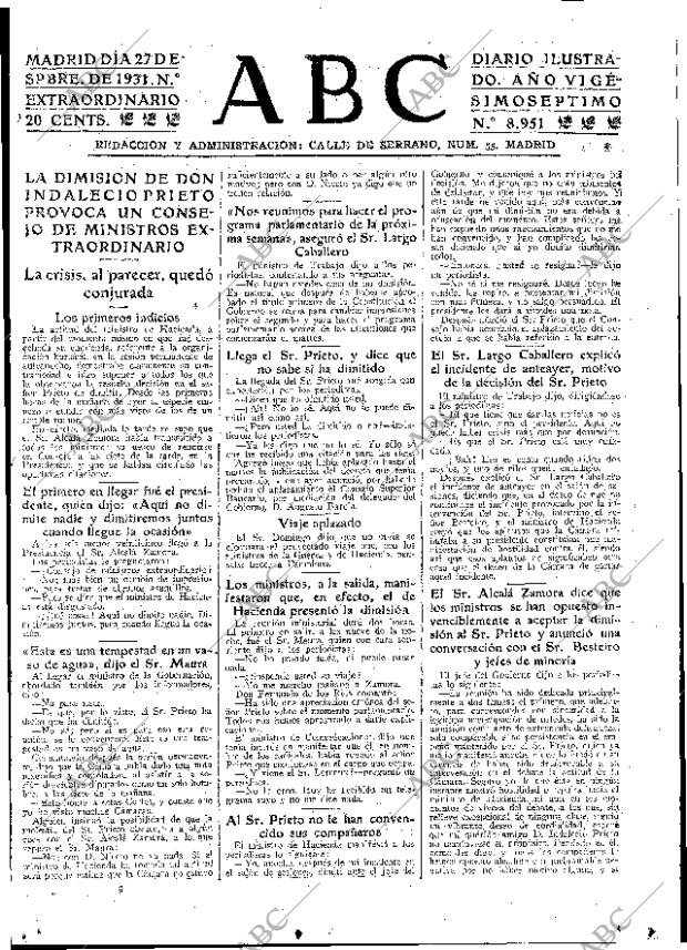 ABC MADRID 27-09-1931 página 23