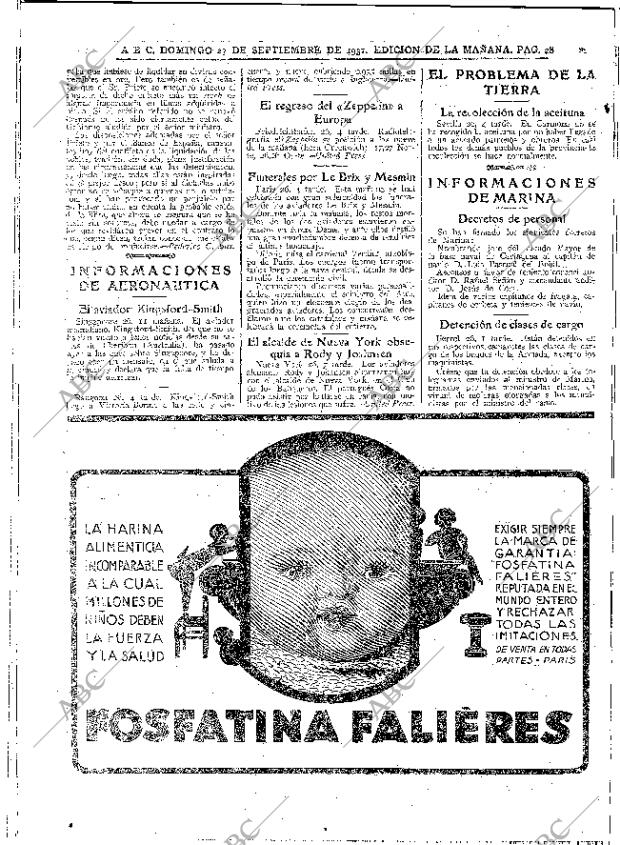 ABC MADRID 27-09-1931 página 28