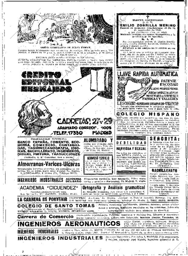 ABC MADRID 27-09-1931 página 60