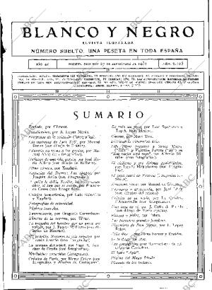 BLANCO Y NEGRO MADRID 27-09-1931 página 3
