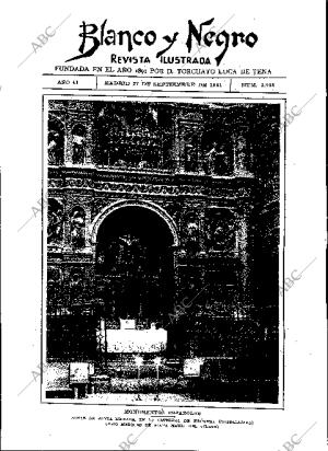 BLANCO Y NEGRO MADRID 27-09-1931 página 5