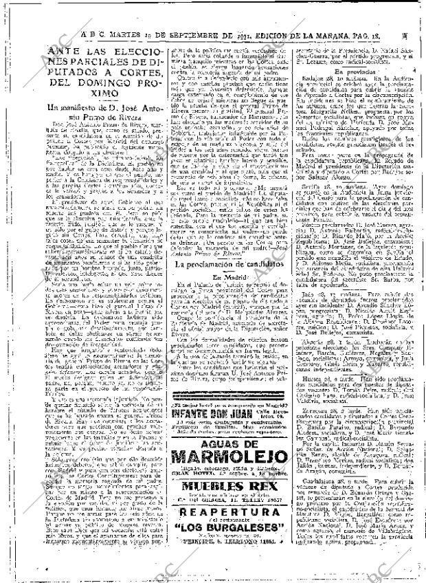 ABC MADRID 29-09-1931 página 18