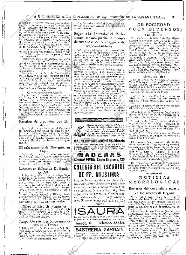 ABC MADRID 29-09-1931 página 24