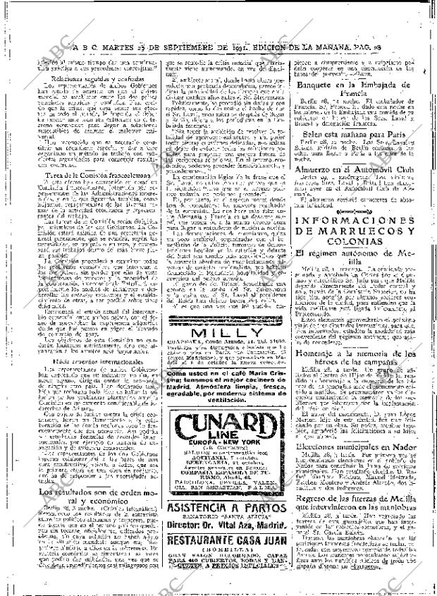 ABC MADRID 29-09-1931 página 28