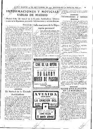 ABC MADRID 29-09-1931 página 33