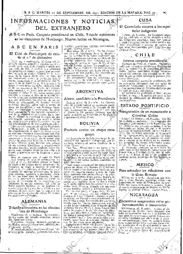 ABC MADRID 29-09-1931 página 35