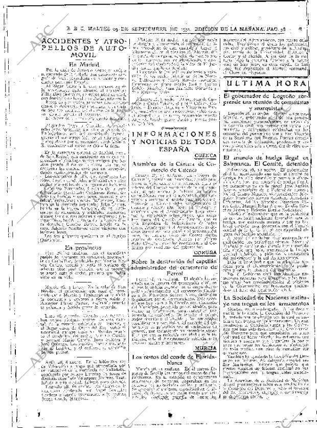 ABC MADRID 29-09-1931 página 38