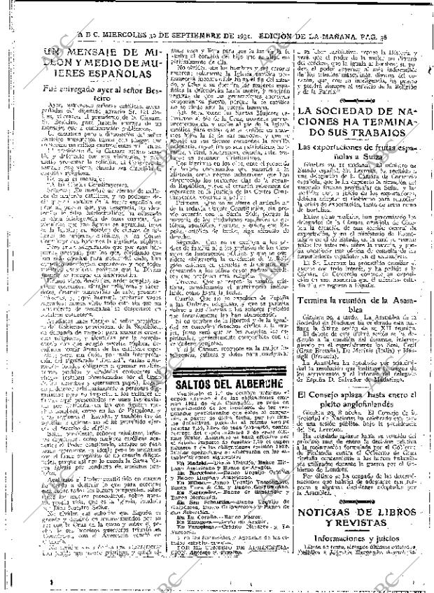 ABC MADRID 30-09-1931 página 36