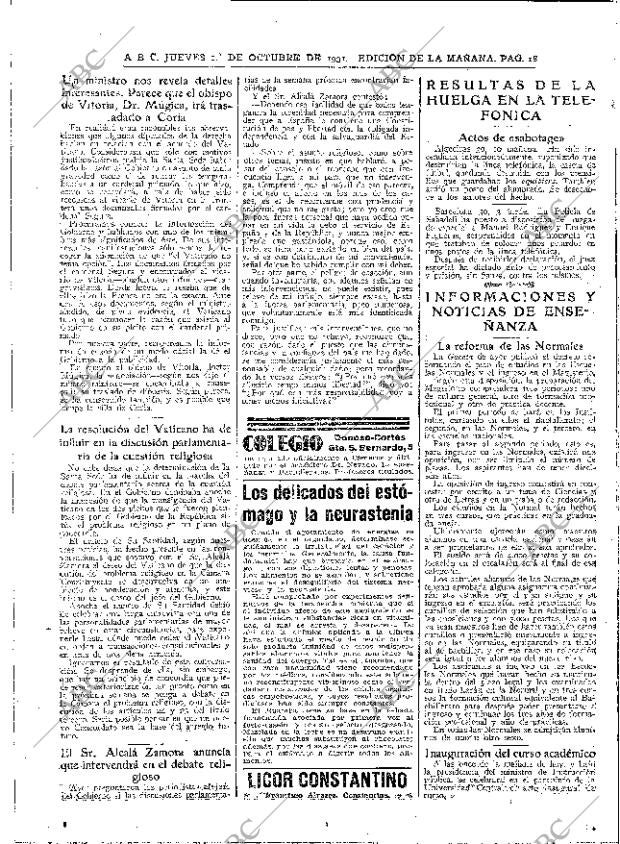 ABC MADRID 01-10-1931 página 18