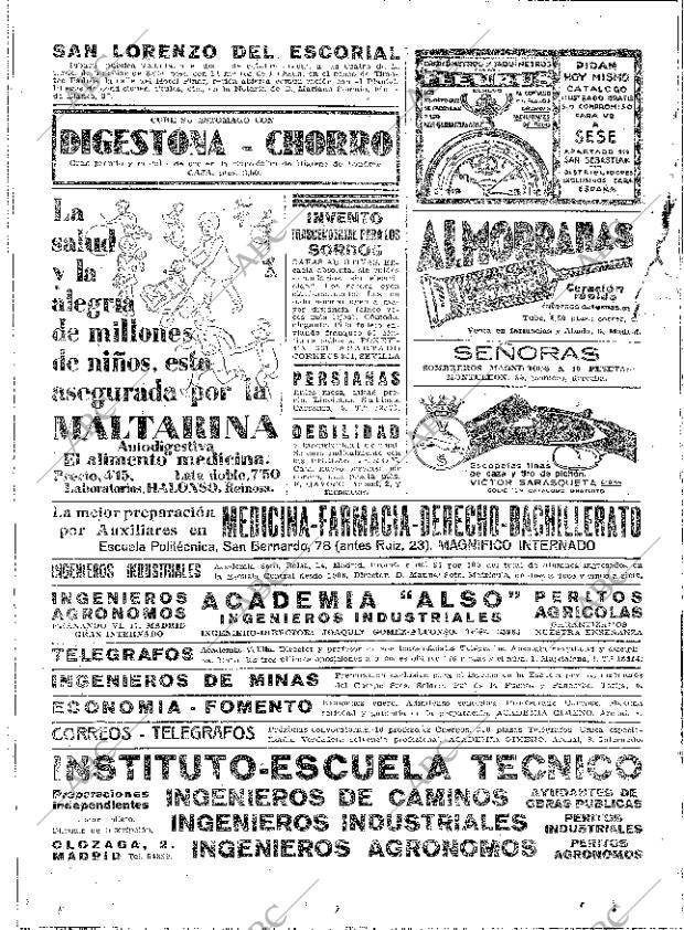 ABC MADRID 01-10-1931 página 2