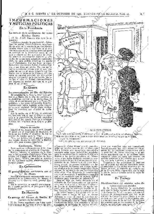 ABC MADRID 01-10-1931 página 27