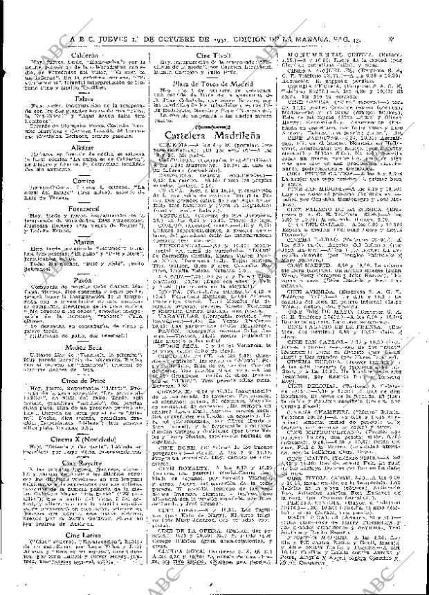 ABC MADRID 01-10-1931 página 43